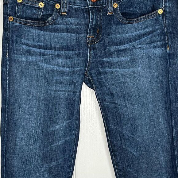 J. Crew Toothpick Skinny Ankle Jeans Sz 24 - Picture 4 of 10